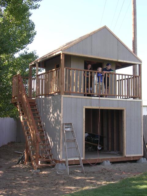 Shed Playhouse Combo